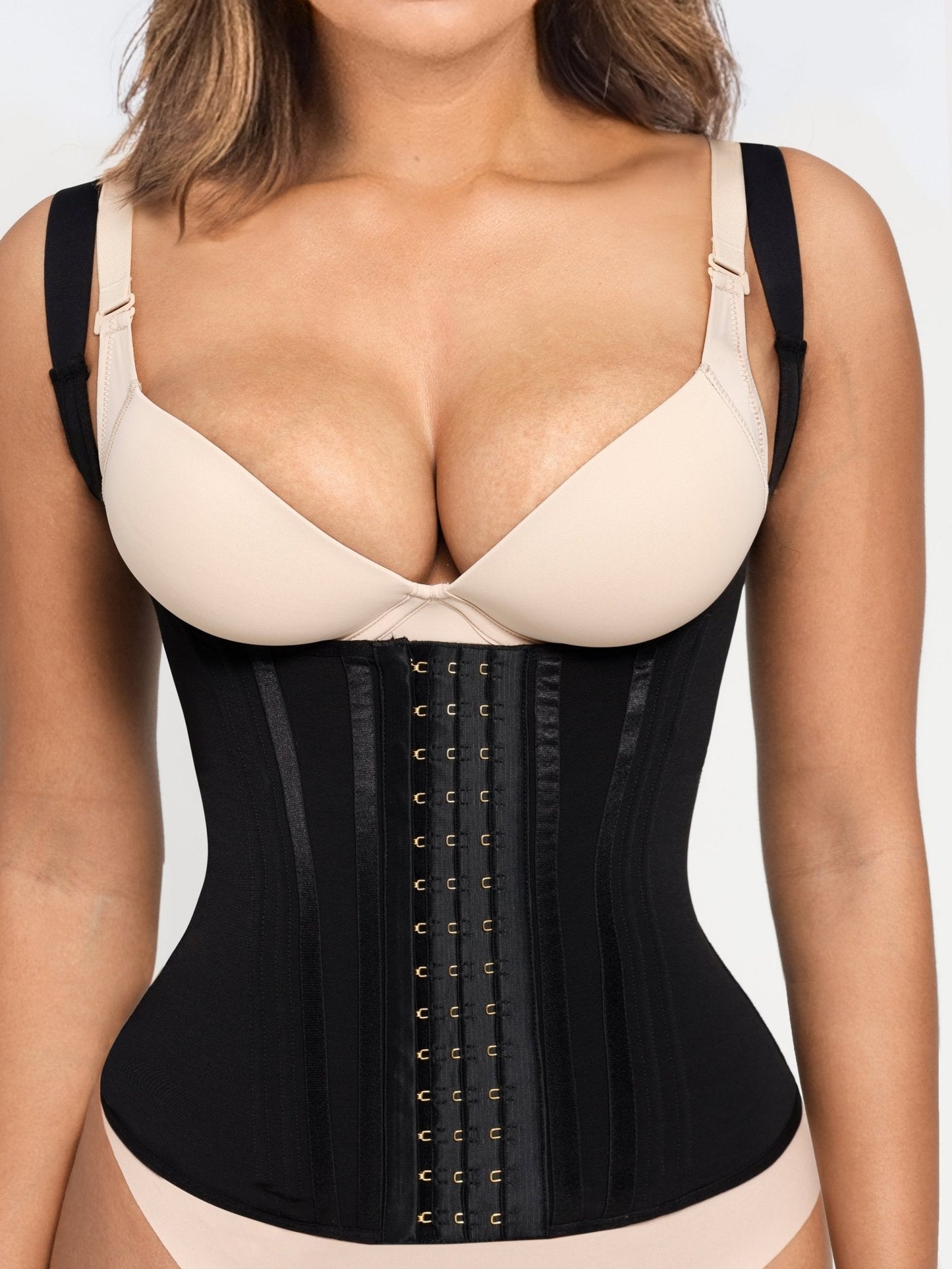 Gabriella - 15 Steel Bone U-shaped Chest Support Waist Trainer Vest