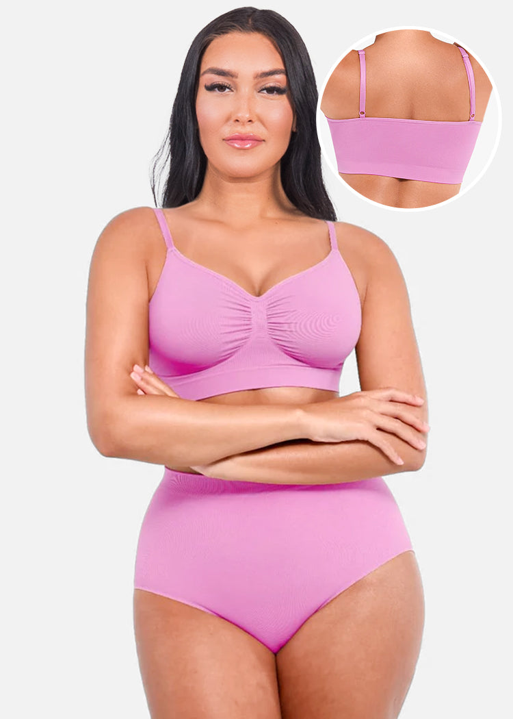 Ashley - Seamless Shaping Bra with Adjustable Shoulder Straps