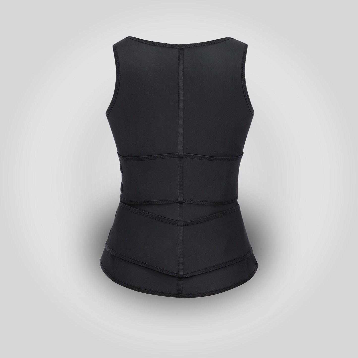 Grace - Double Belt Latex Waist Trainer Vest