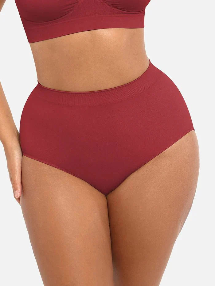 Ashley Brief – Seamless High-Waist Shaping Brief with Tummy Control and Antibacterial Protection