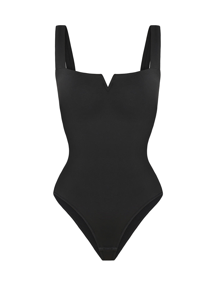 Lilou - Square Collar Bodysuit