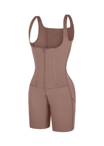 Rebecca 2.0 - Post-Surgery U-Shaped Bust Support Shapewear with Waist and Abdomen Control