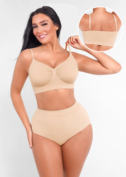 Ashley - Seamless Shaping Bra with Adjustable Shoulder Straps