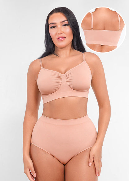 Ashley - Seamless Shaping Bra with Adjustable Shoulder Straps