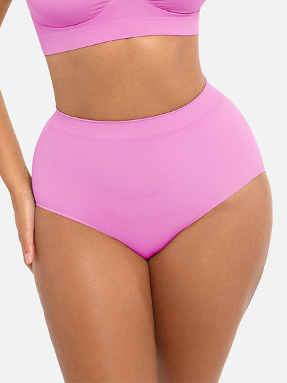 Ashley Brief – Seamless High-Waist Shaping Brief with Tummy Control and Antibacterial Protection