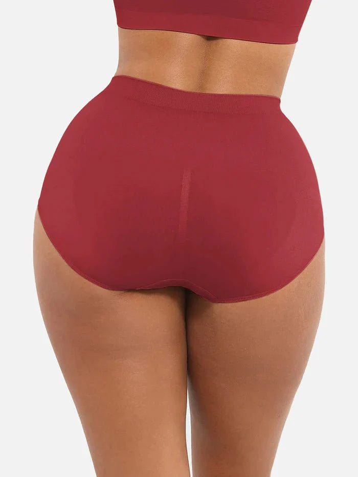 Ashley Brief – Seamless High-Waist Shaping Brief with Tummy Control and Antibacterial Protection