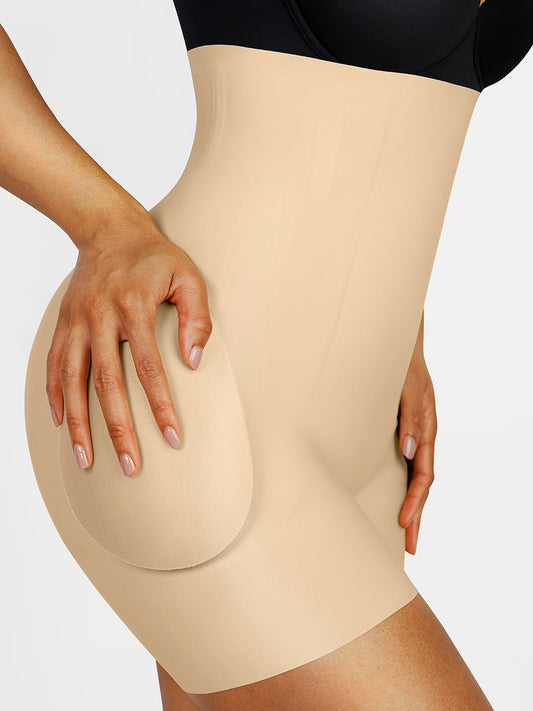 Angelina - High-waisted Butt Lifter With Removable Hip Pads