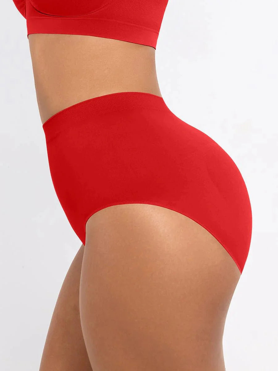 Ashley Brief – Seamless High-Waist Shaping Brief with Tummy Control and Antibacterial Protection