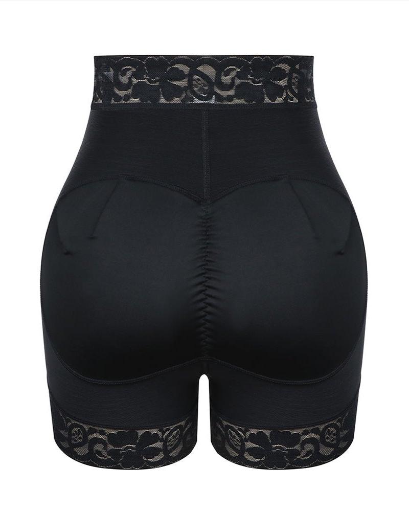 Cindy - High Waist Lace Butt Lifter Tummy Control Panty