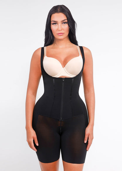 Rebecca 2.0 - Post-Surgery U-Shaped Bust Support Shapewear with Waist and Abdomen Control