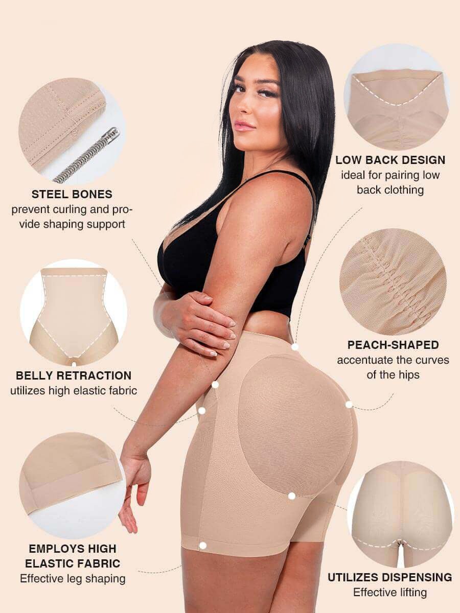 Madison - Tummy Slimming Low Back Mesh Butt Lifter