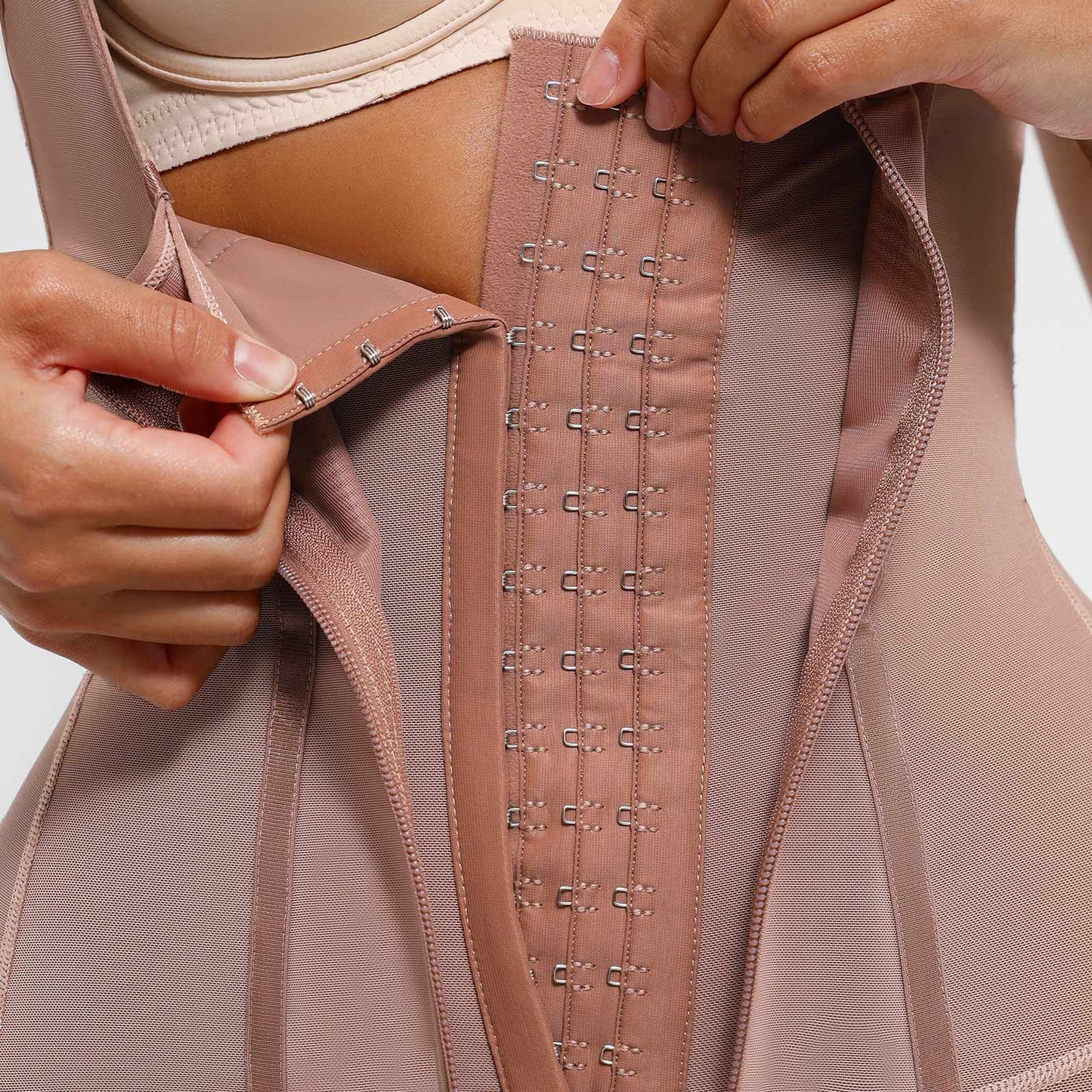 Rebecca 2.0 - Post-Surgery U-Shaped Bust Support Shapewear with Waist and Abdomen Control
