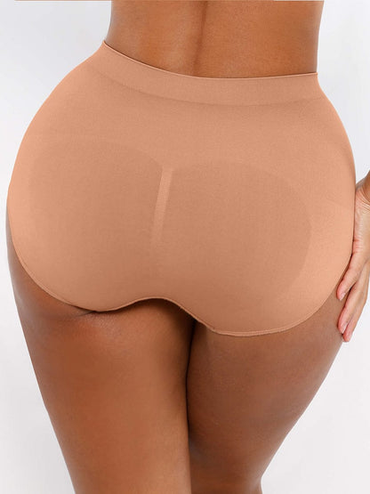 Ashley Brief – Seamless High-Waist Shaping Brief with Tummy Control and Antibacterial Protection