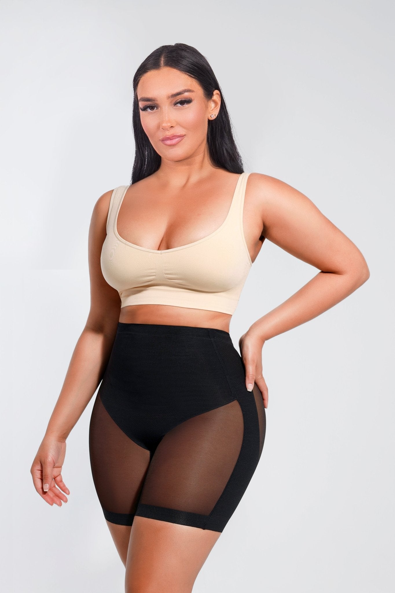 Madison - Tummy Slimming Low Back Mesh Butt Lifter