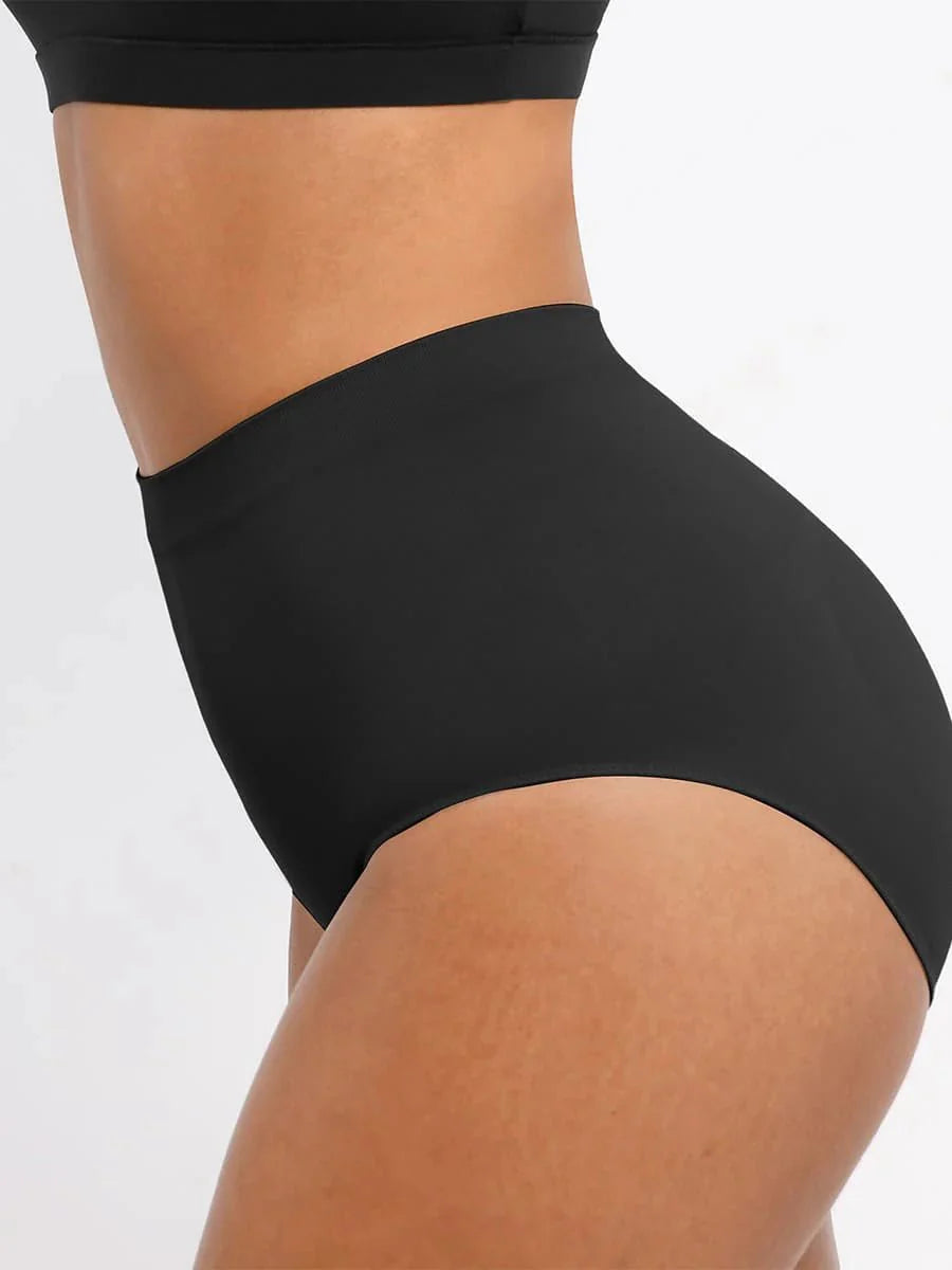 Ashley Brief – Seamless High-Waist Shaping Brief with Tummy Control and Antibacterial Protection