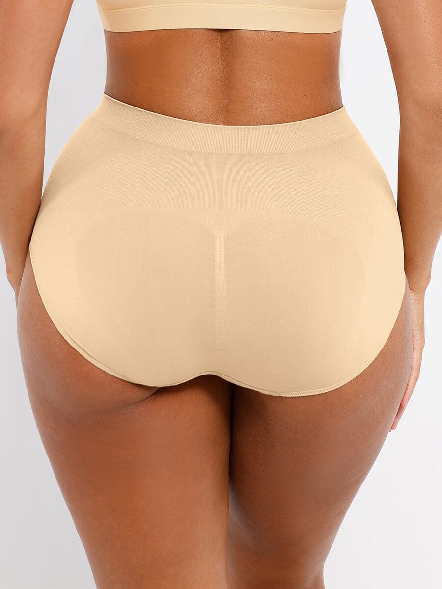 Ashley Brief – Seamless High-Waist Shaping Brief with Tummy Control and Antibacterial Protection