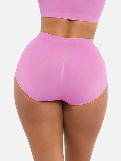 Ashley Brief – Seamless High-Waist Shaping Brief with Tummy Control and Antibacterial Protection