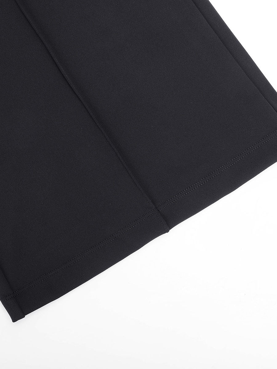 Theresa - High Waist Built-in Shaping Short Flare Broek