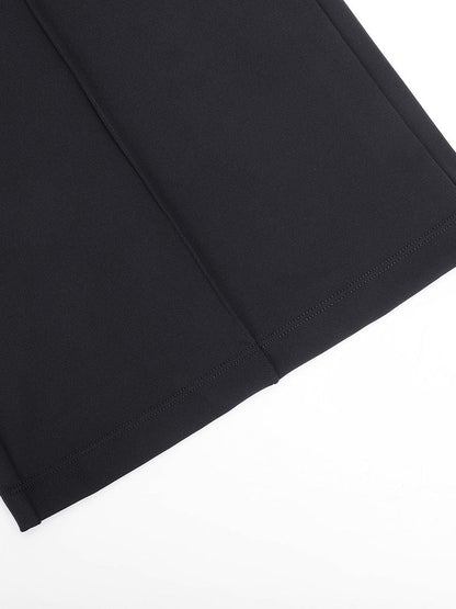 Theresa - High Waist Built-in Shaping Short Flare Broek