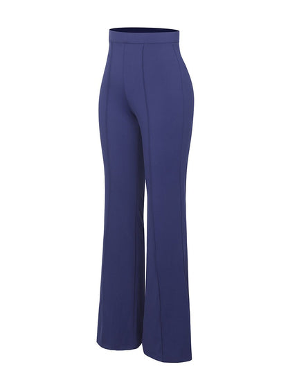 Theresa - High Waist Built-in Shaping Short Flare Broek