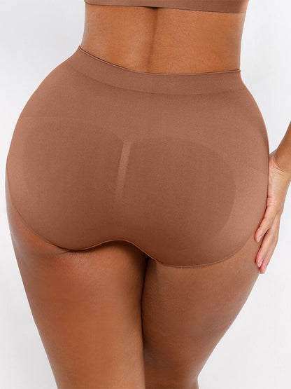 Ashley Brief – Seamless High-Waist Shaping Brief with Tummy Control and Antibacterial Protection