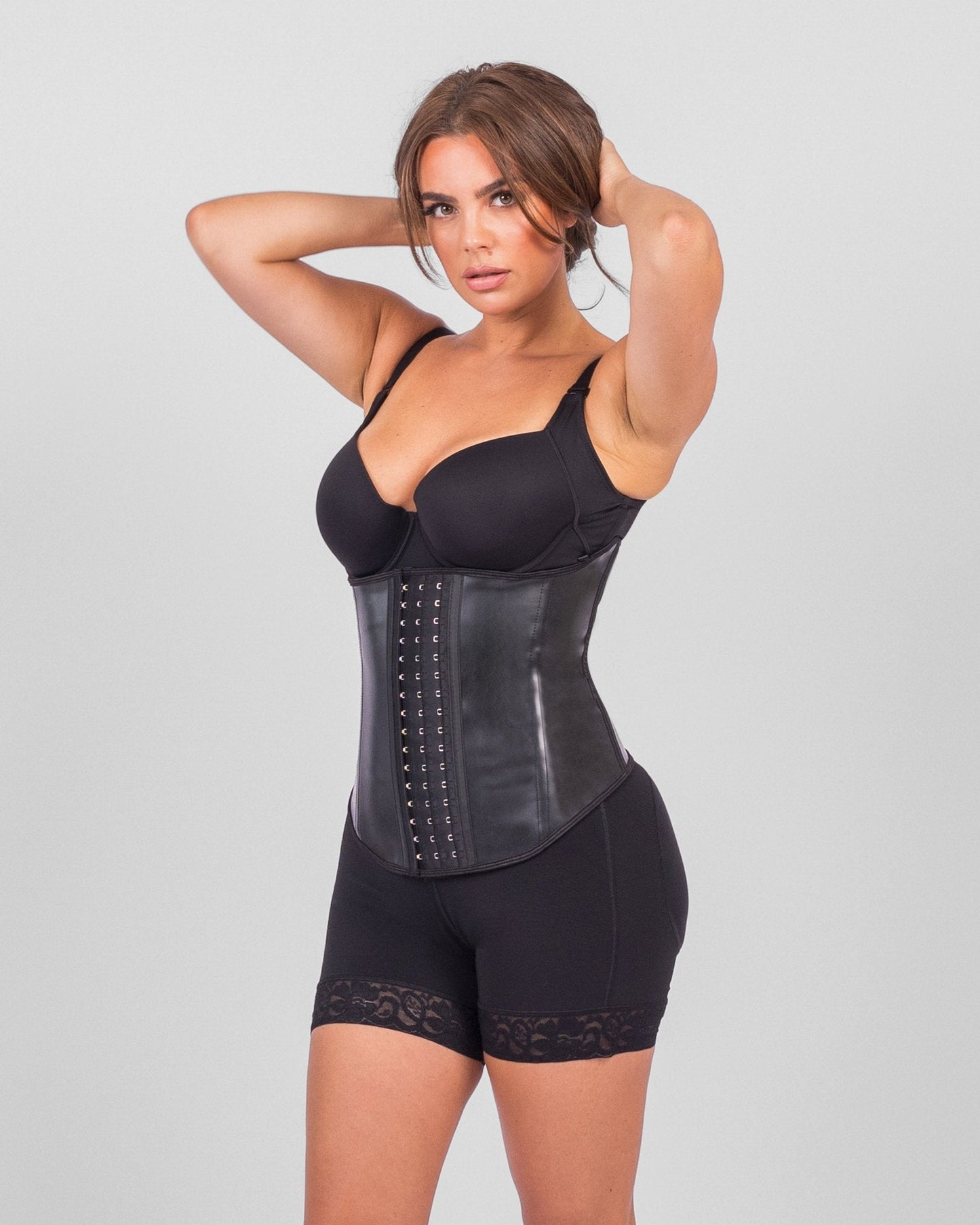 Candice - U-cut latex waist trainer