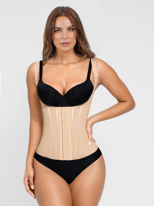 Gabriella -  15 Steel Bone U-shaped Chest Support Waist Trainer Vest