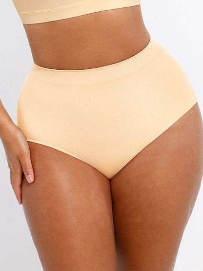 Ashley Brief – Seamless High-Waist Shaping Brief with Tummy Control and Antibacterial Protection