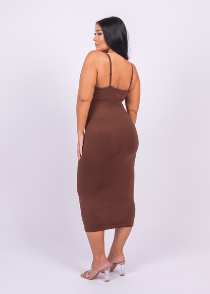 Azura – Seamless 360° Sculpting Bodycon Dress with Built-In Shaping