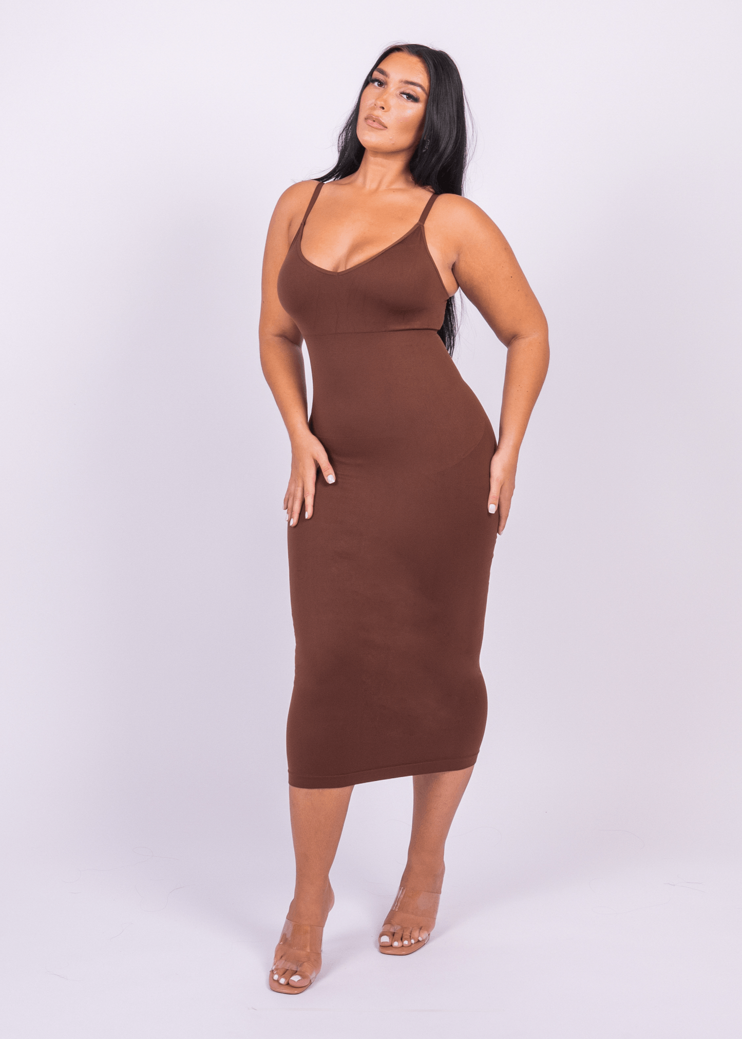 Azura – Seamless 360° Sculpting Bodycon Dress with Built-In Shaping