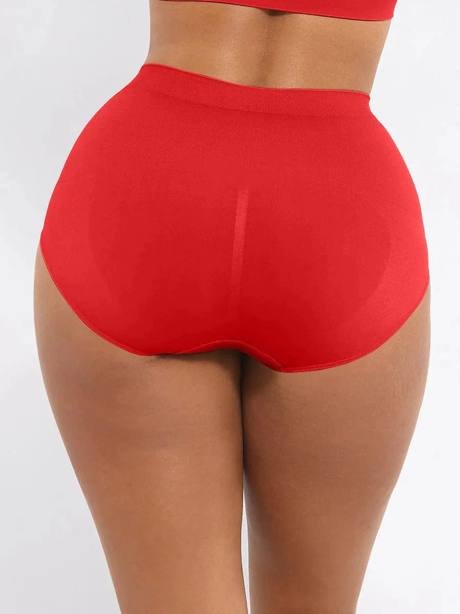 Ashley Brief – Seamless High-Waist Shaping Brief with Tummy Control and Antibacterial Protection