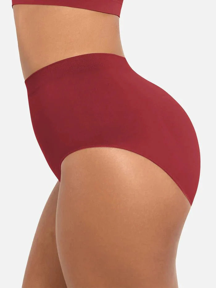 Ashley Brief – Seamless High-Waist Shaping Brief with Tummy Control and Antibacterial Protection