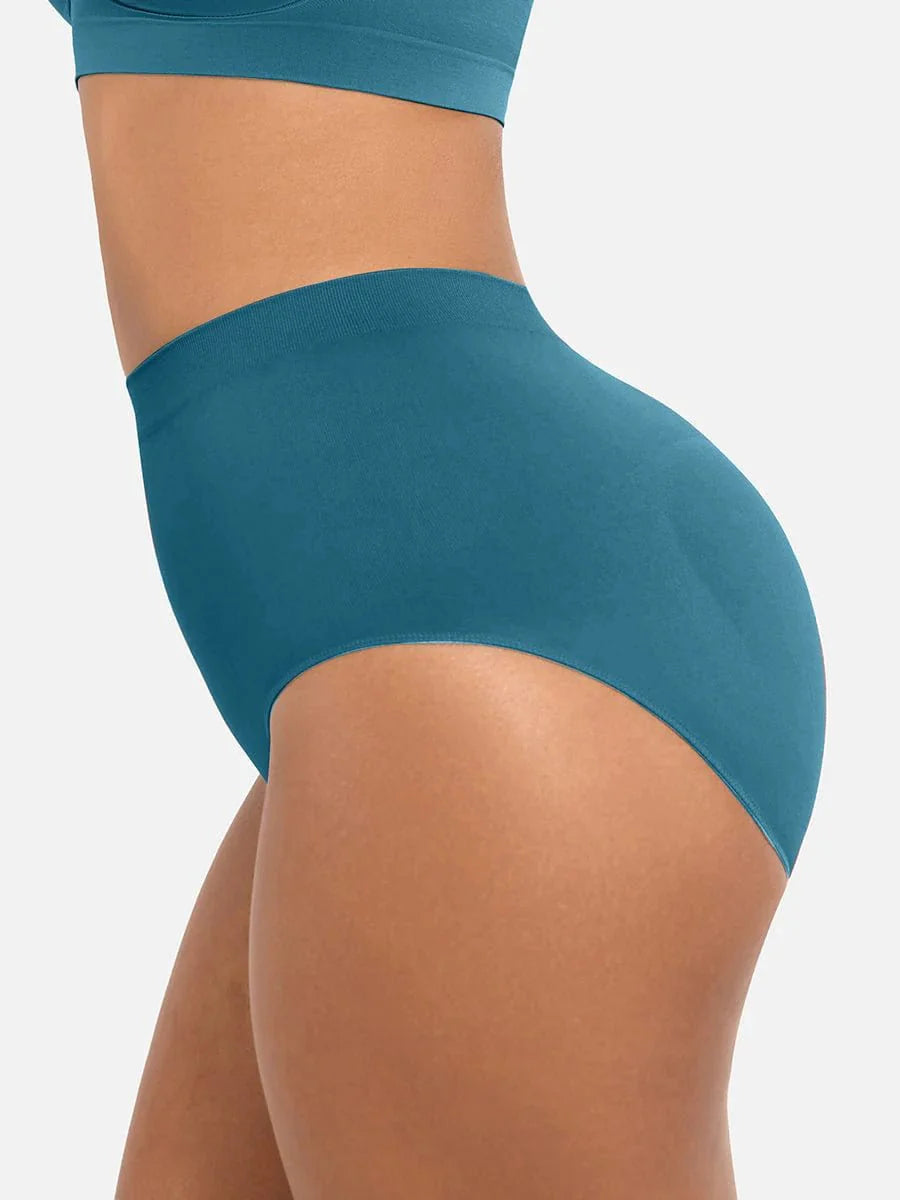 Ashley Brief – Seamless High-Waist Shaping Brief with Tummy Control and Antibacterial Protection