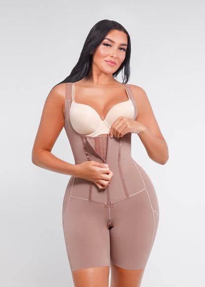 Rebecca 2.0 - Post-Surgery U-Shaped Bust Support Shapewear with Waist and Abdomen Control