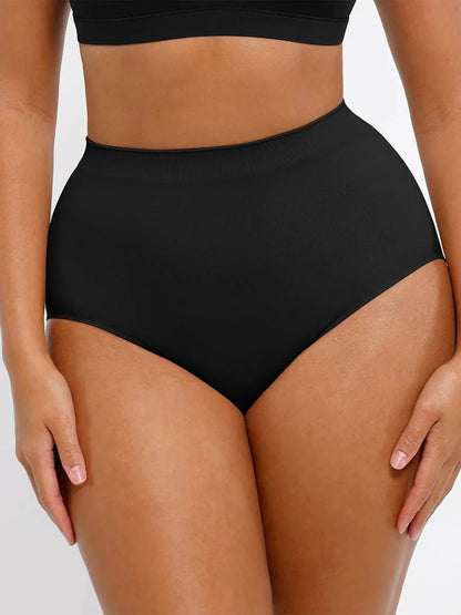 Ashley Brief – Seamless High-Waist Shaping Brief with Tummy Control and Antibacterial Protection