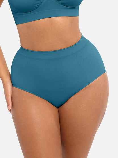 Ashley Brief – Seamless High-Waist Shaping Brief with Tummy Control and Antibacterial Protection