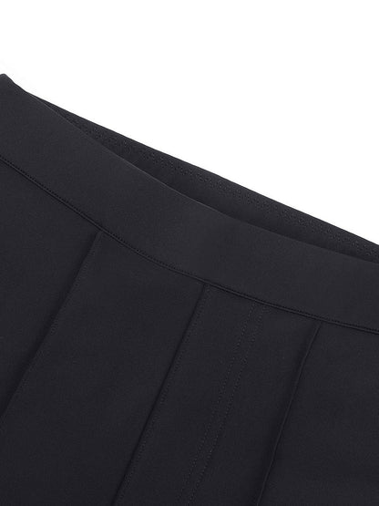 Theresa - High Waist Built-in Shaping Short Flare Broek